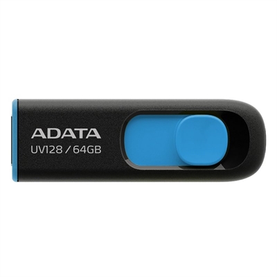 ADATA Lapiz Usb AUV128 64GB USB 3 0 NegroAzul